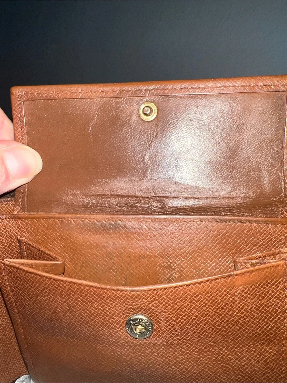 Louis Vuitton Brown Monogram Canvas Men's Wallet